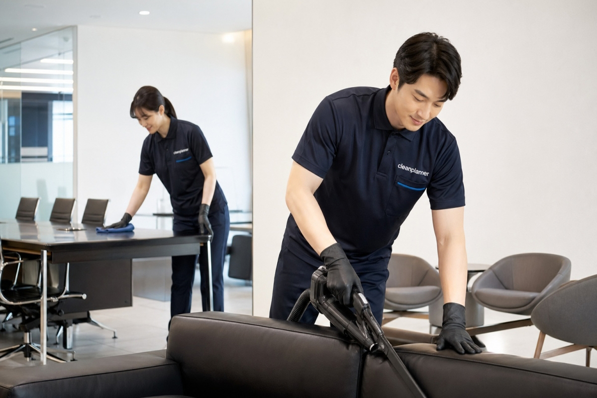 사무실 가구 청소